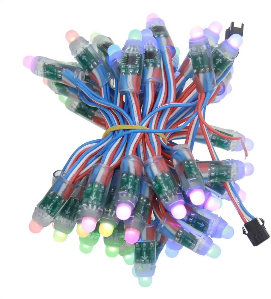 Rgb Rgbw 5 В 12 мм IP68 пиксельное освещение умное для рождественских праздников
