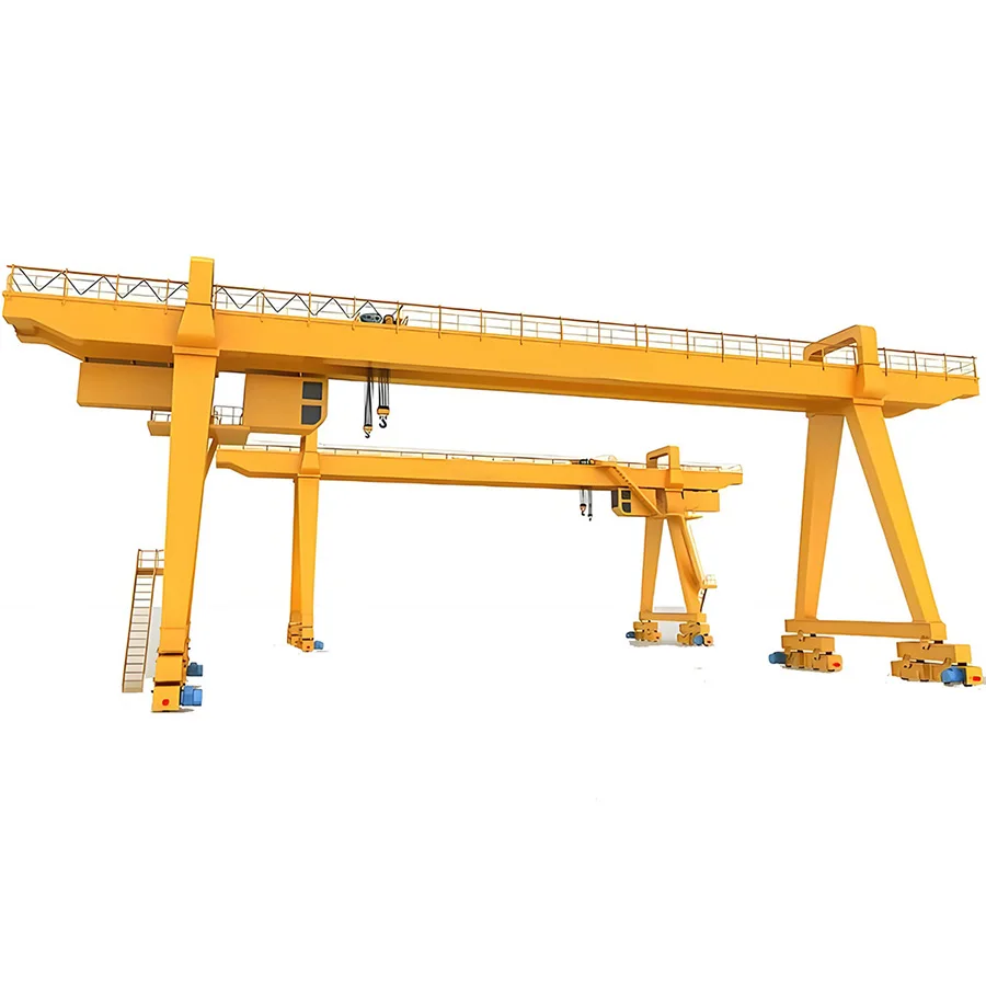 Out door Heavy duty single double girder rope hoist  Goliath Gantry Crane 5 ton 10 ton 15 ton 20 ton 30 ton