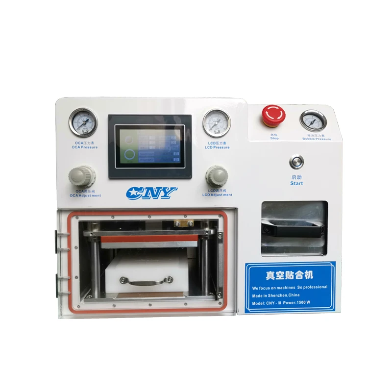 
2021 Full Set Bst 1 Pro Sunshine OCA Machine With Bubble Removeing For Phone Broken Glass Repair Vacuum Oca Machine 5In1 
