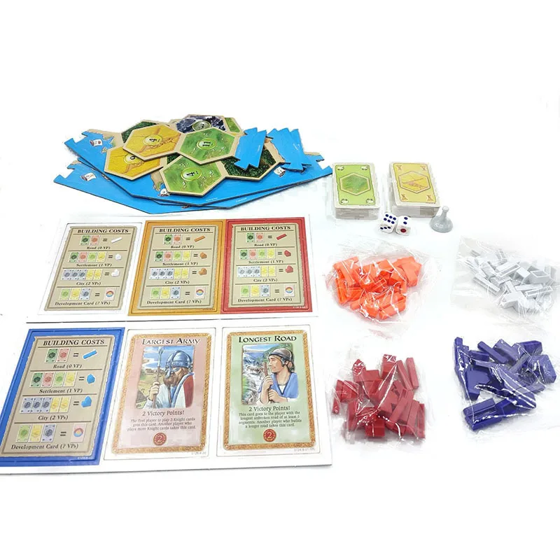 Custom Design Strategy Board Game Multiplayer Interaction Adult Puzzle Leisure Toy Card Game