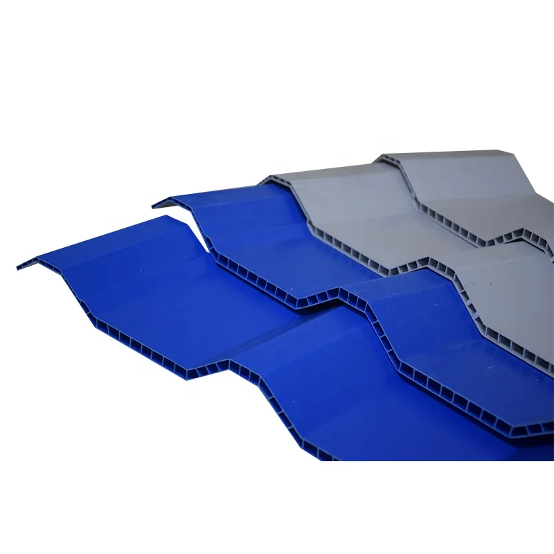 hollow twin wall upvc sheet roofing roof tile manufacturing plastic sheet pvc for heat insulation carpart warehouse farm