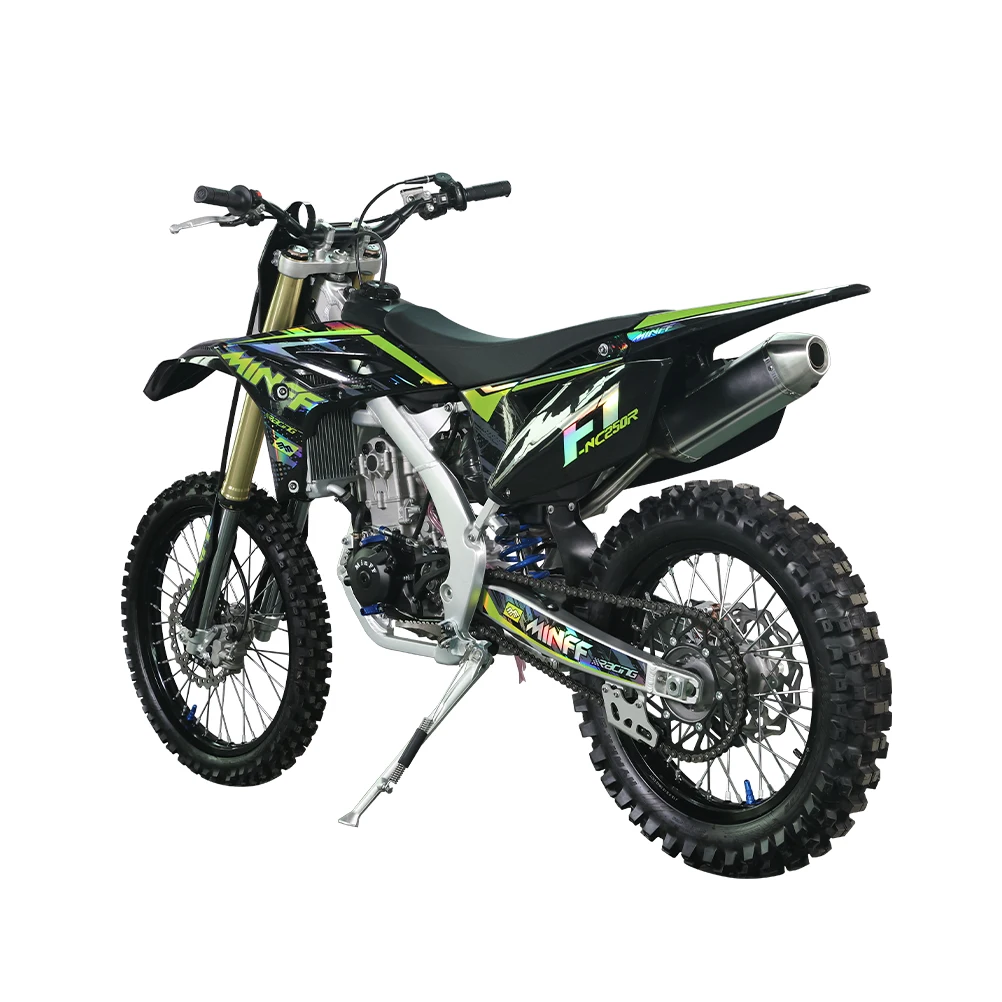 MinFF F1 NC250R Motocross 4 Stroke 250cc Dirt Bike NC250 Engine Moto Cross 250cc Off-road Motorcycle