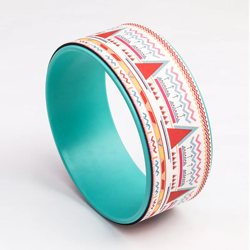 changnore Private Label Color Natural PU Yoga Wheel Yoga Wheel Roller Column Eva Paint Foam Roller