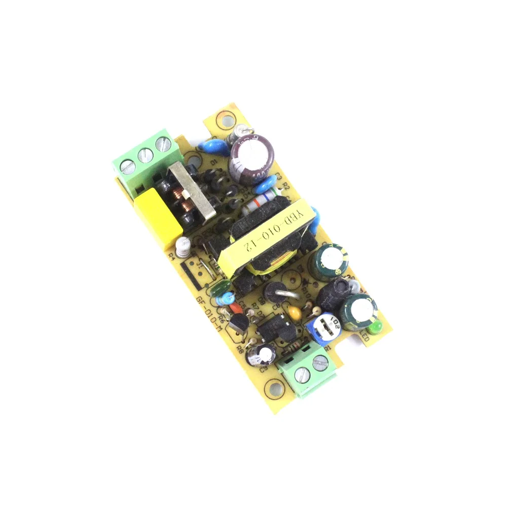 AC 110 В PCB к DC 5 6 12 15 18 1A 2A 3A Вт 10 импульсный источник питания для камер видеонаблюдения