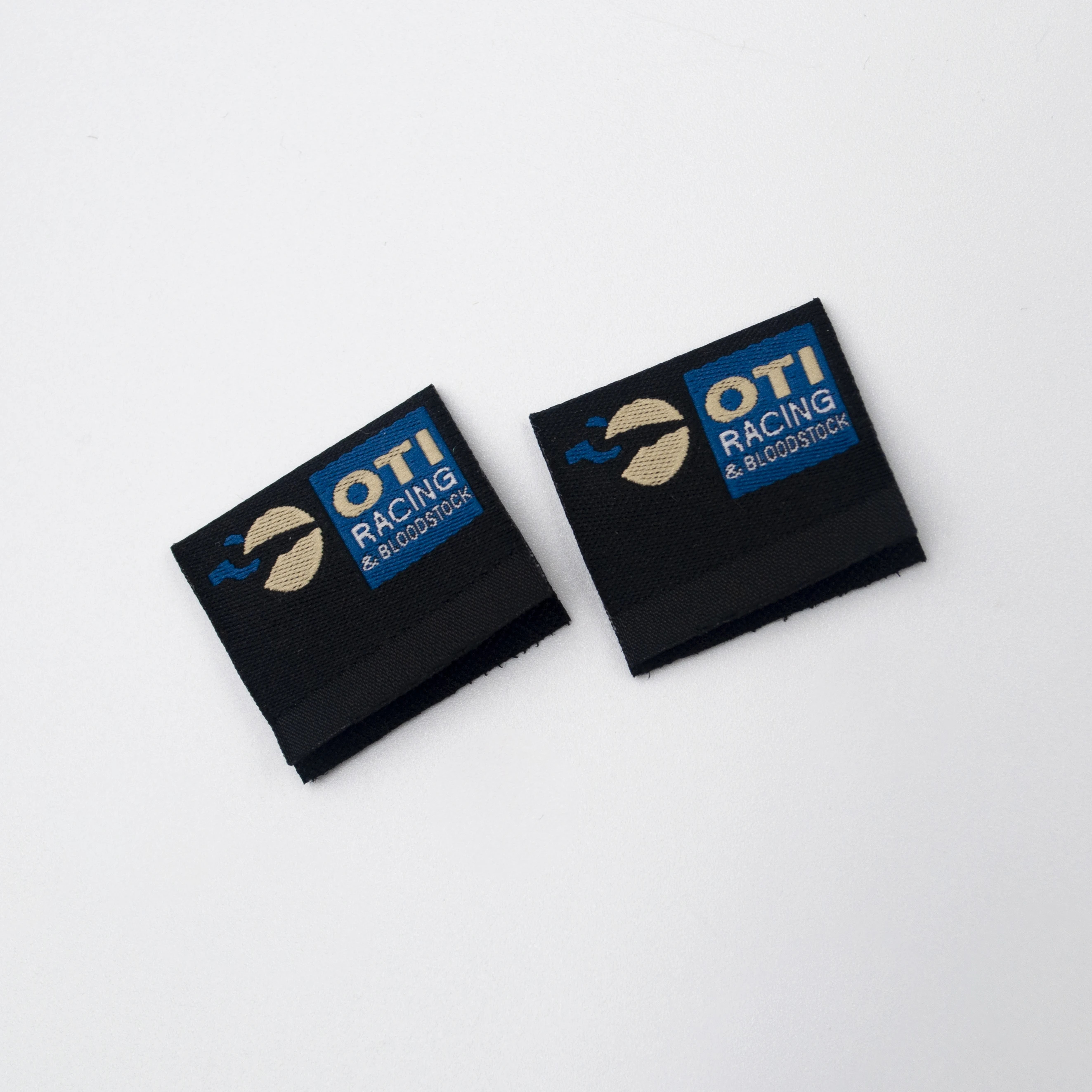 Custom Machine Woven Damask Brand Name Neck Tags Labels for Clothings