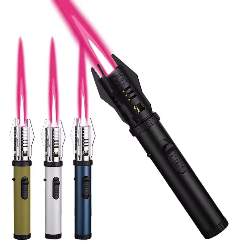360-Degree Inverted IgnitionTorch with Metal Body and Safety Lock