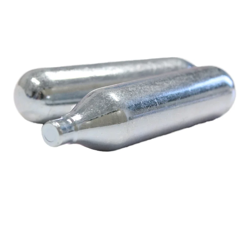 Mini 12g CO2 Cartridge Refill For Outdoor sports war games 12g 88g 90g 95g Unthreaded disposable CO2 Gas Capsule Paintball