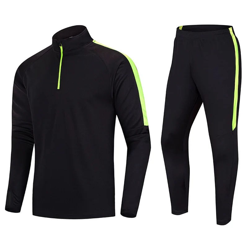 Custom Man Soccer Tracksuit Thai Quality Football Training Suit Football Jersey Soccer Tracksuits for Men Sportswear