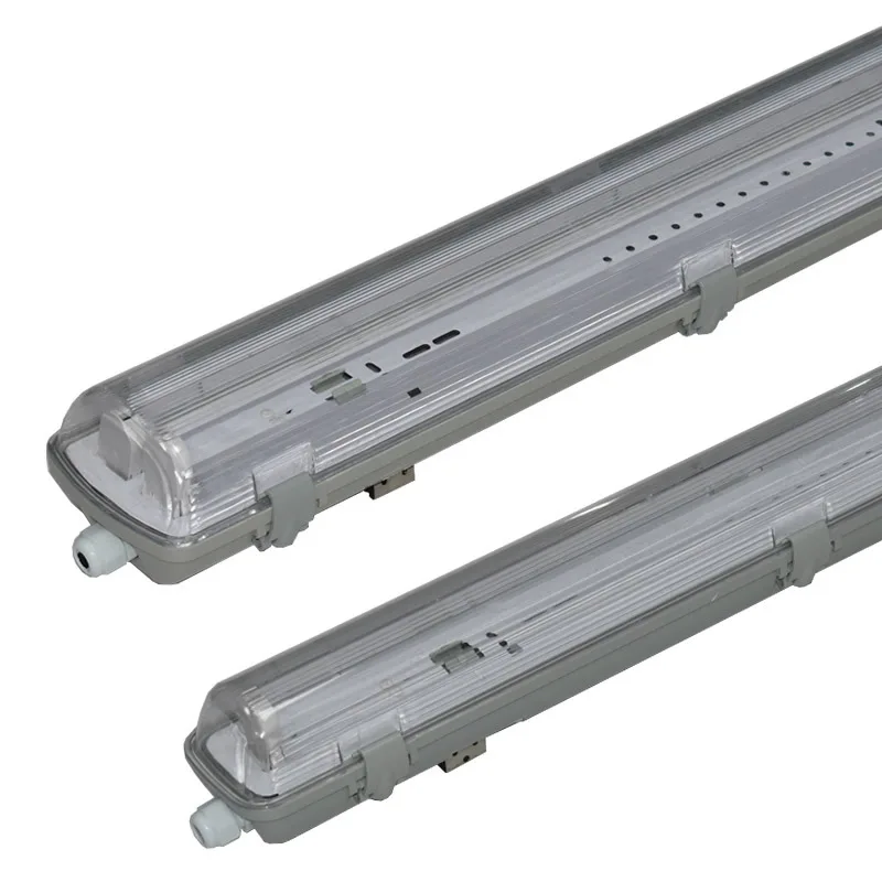 Modern Design Hot Sale Pc Fire Material Fixture Linear Strip Lighting Ip65 40w Led Tri-proof Light