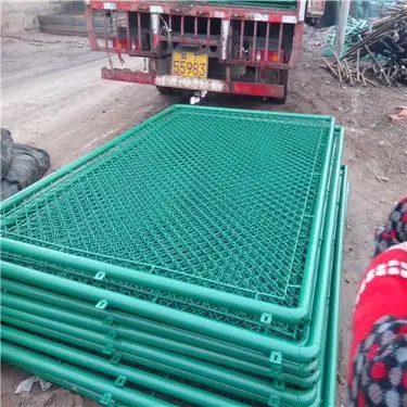1.8 Hight Galvanized Mesh Fence Price Steel Wire Chain Link Fence