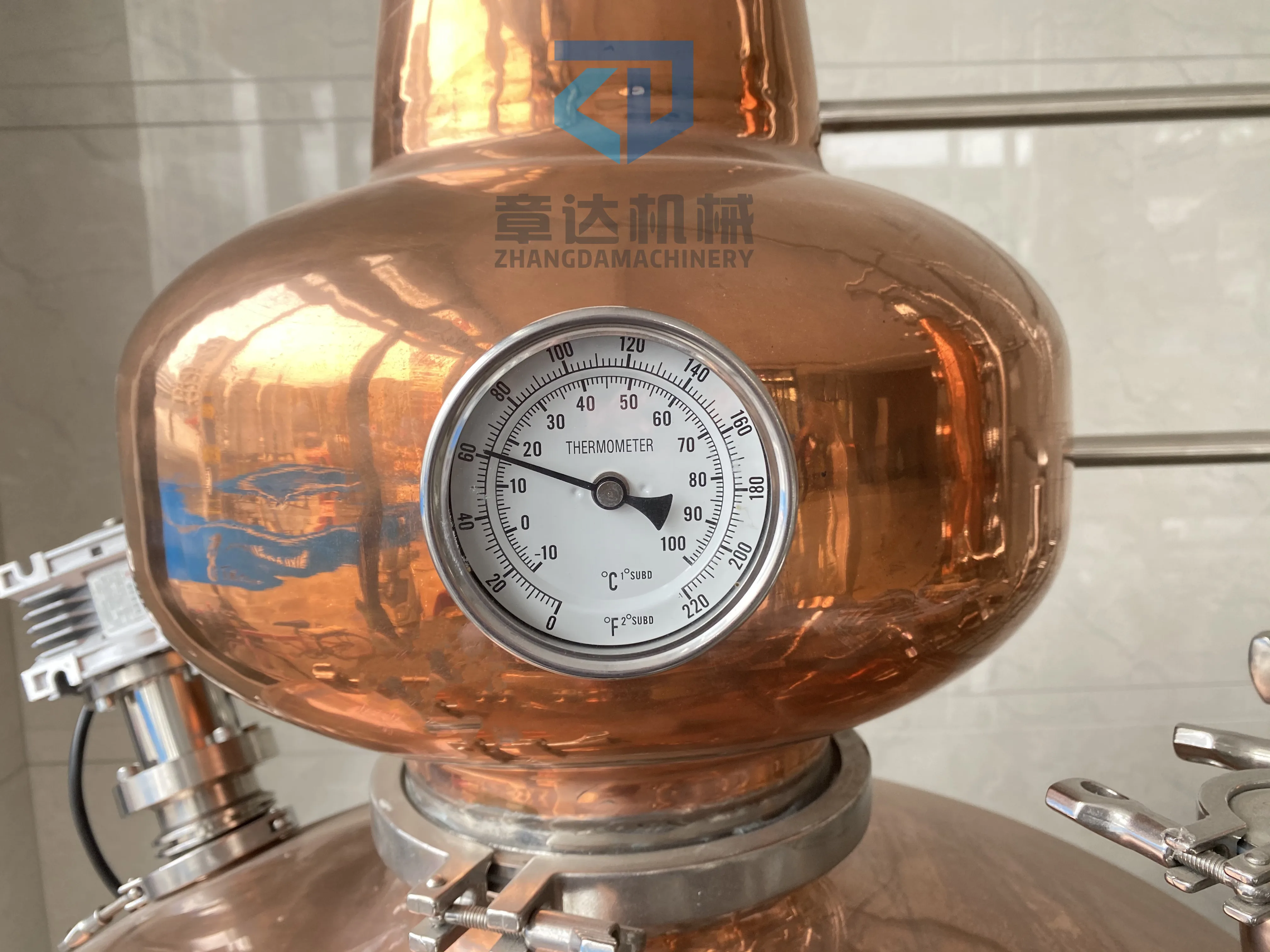Дистиллятор для виски из красной меди alembic moonshine оборудование дистилляции Джина/спирта/этанола 200 л 500