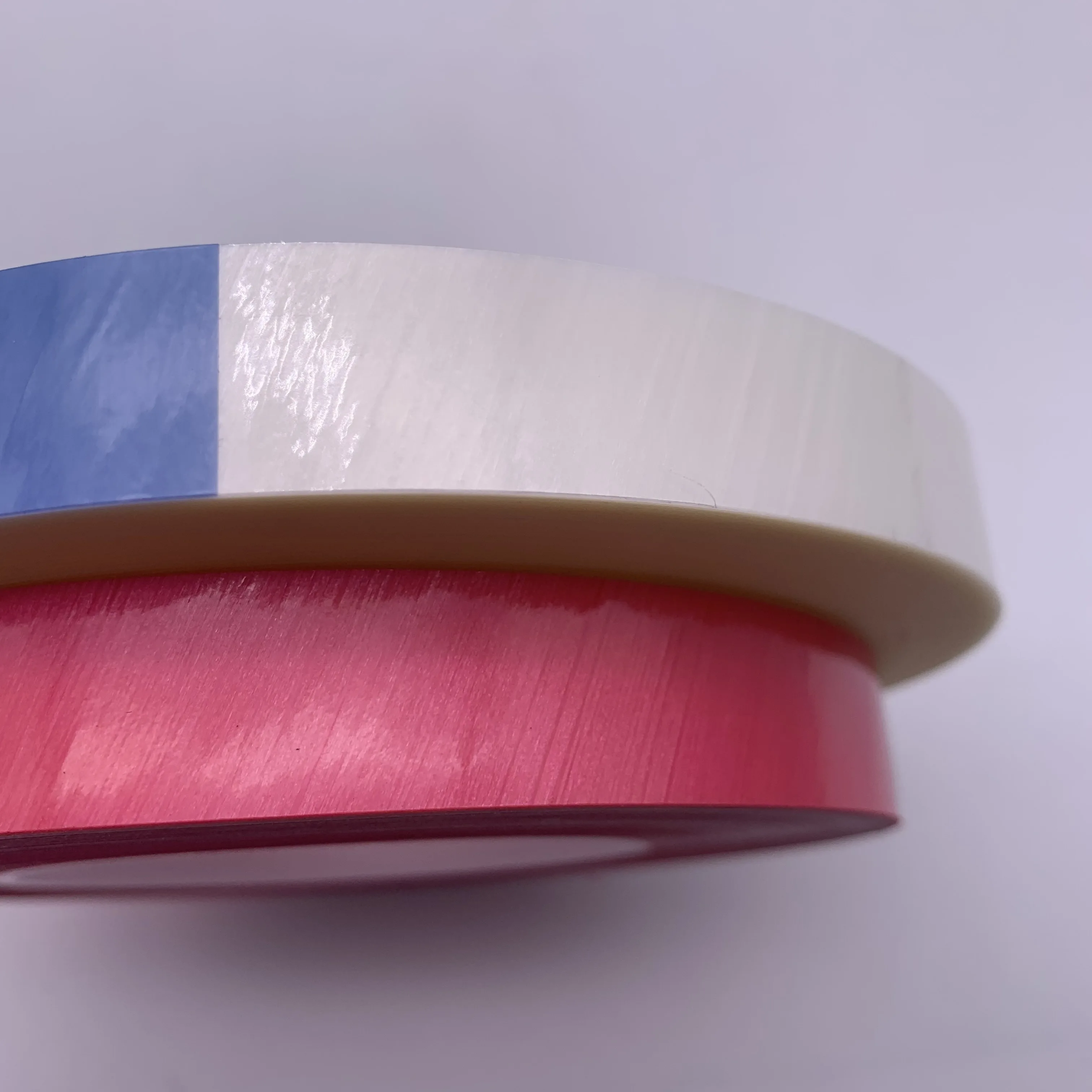 Hot Sales PU Abrasive Belt Red Splicing Tape adhesive tape for Making Sanding Belt Butt Joint 67 degrees 19mm*100m