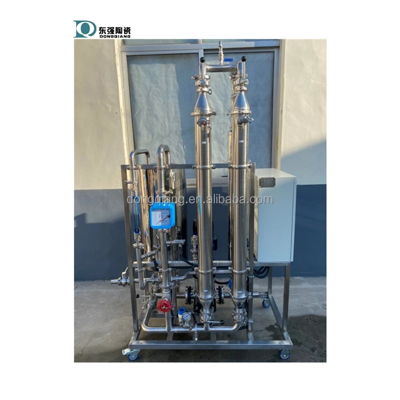 Керамическая мембрана для лабораторной пилотной установки с керамическими фильтрующими элементами фильтрации MF