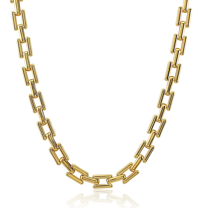 Vintage trendy  fashion long 45cm necklace with 19cm bracelet sets for custom jewelry gold and sliver necklace with bracelet set