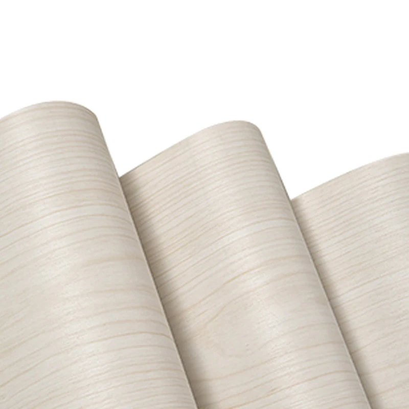 PVC Wood Grain Self-Adhesive Paper Kitchen Cabinet Wrap Self Adhesive Wallpaper Decorative Paper