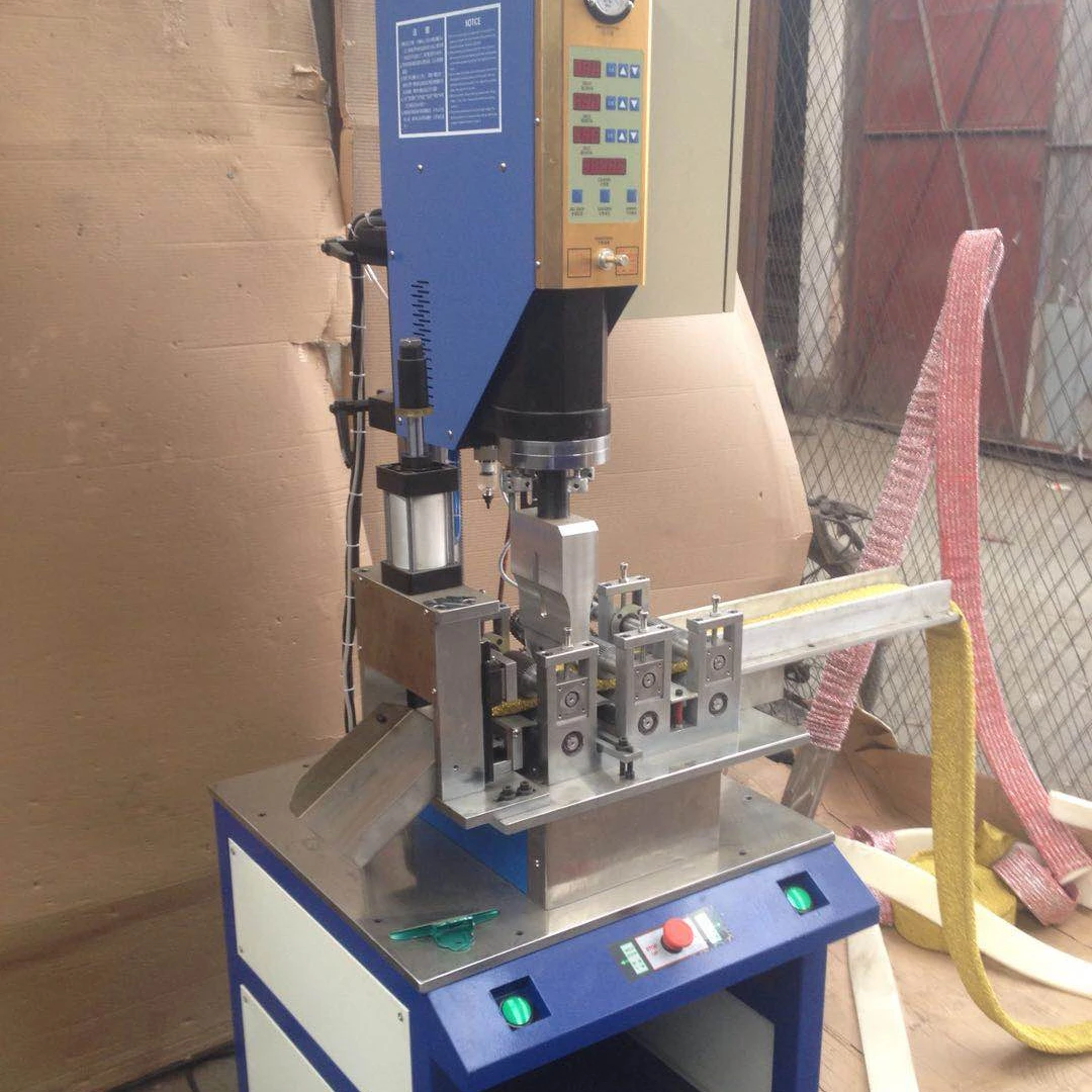 Automatic Ultrasonic Scouring Pad/Steel Wire Fabric/polyester Fabric Welding and Cutting Machine Pad Production