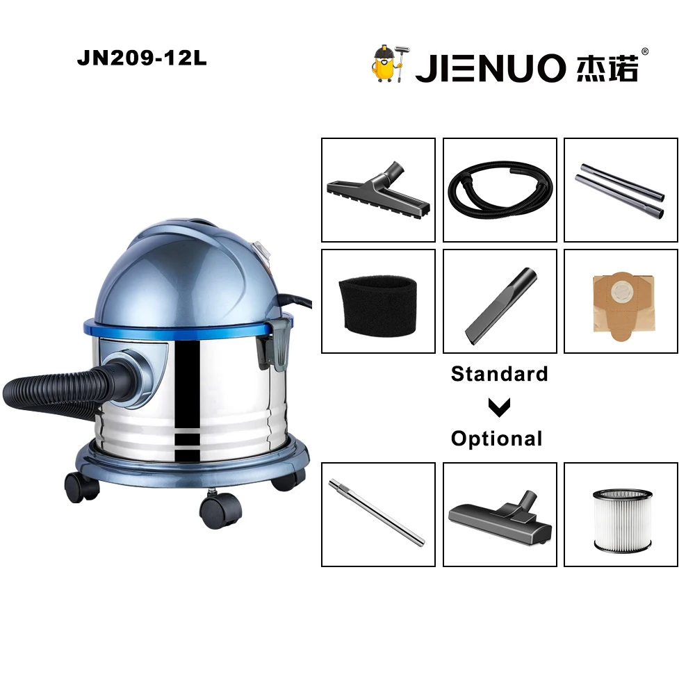 JIENUO Portable Mini Handheld Household 12L Vacuum Cleaner Clean Equipment for Carpet cleaning and washing