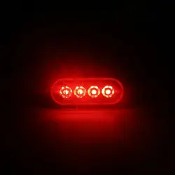 Amber Truck Strobe Light Emergency Warning Side Marker Lights For Truck Trailer Rv Car Boat Bus Lorry