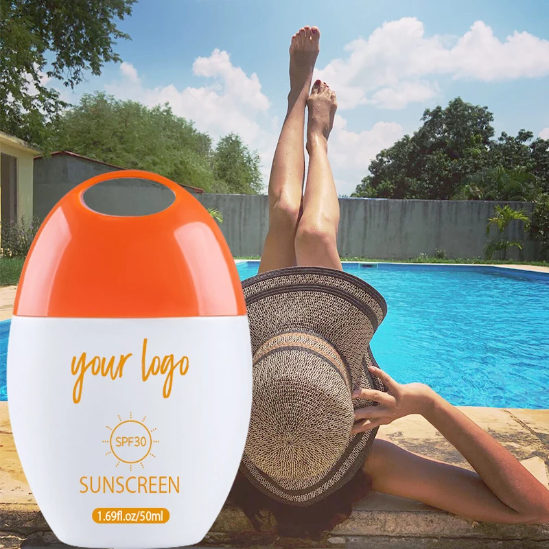 Custom Sunscreen Cream OEM/ODM Moisturizing Vegan Hydrating SPF 30 PA+++ Sunscreen