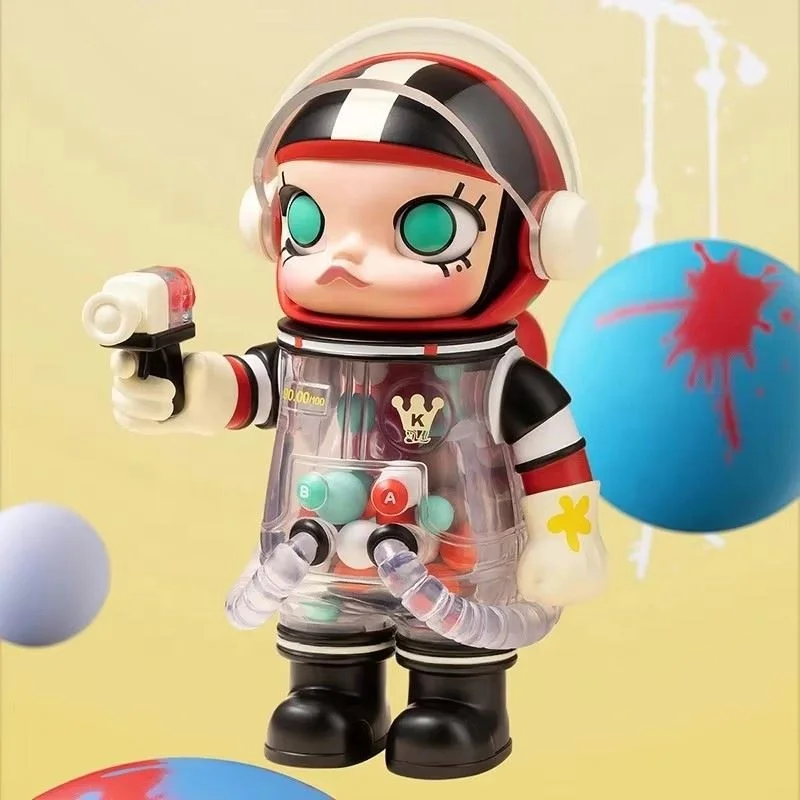 NEW Hot POP MART MEGA SPACE MOLLY 100% SERIES 3 Anime Action Figure Guess Bag Ornament Figurines Home Decor Desktop Dolls Model