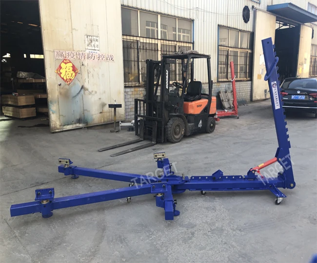Simple car Chassis straightener car body puller made in china manufacturer crash movable repair system frame machine