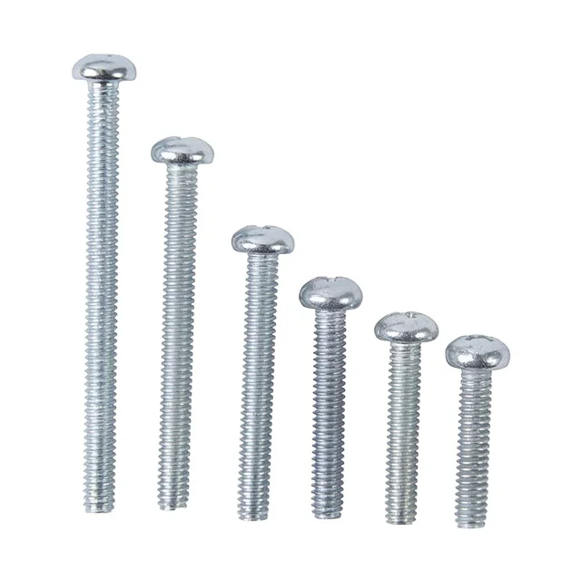 Electricians Screw Kit 8-32 Round inch Phillips Head Electrical Screws