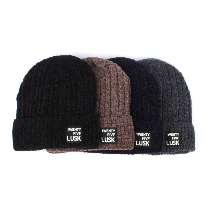 100% акриловая Обычная трикотажная вязаная бирка для взрослых Toque