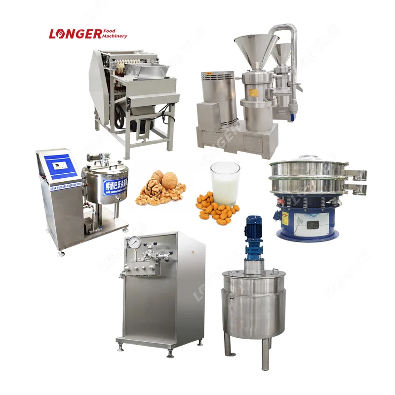 CE, арахисовый сок, Ореховый напиток, Миндальное молоко, машина для обработки орехового молока