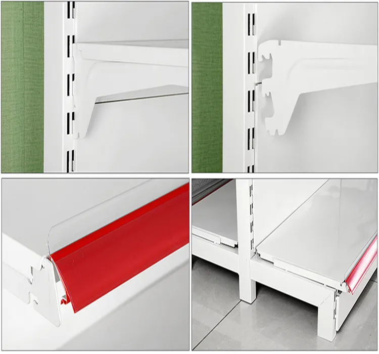 wholesale supermarket fruit and vegetable display gondola rack