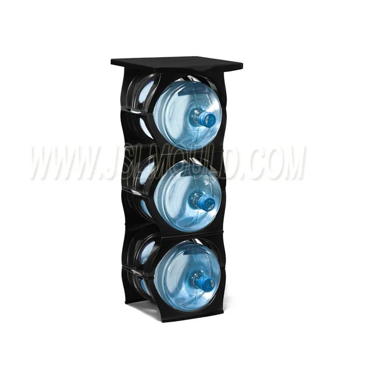 Injection Plastic 5gallon water bottle rack mold