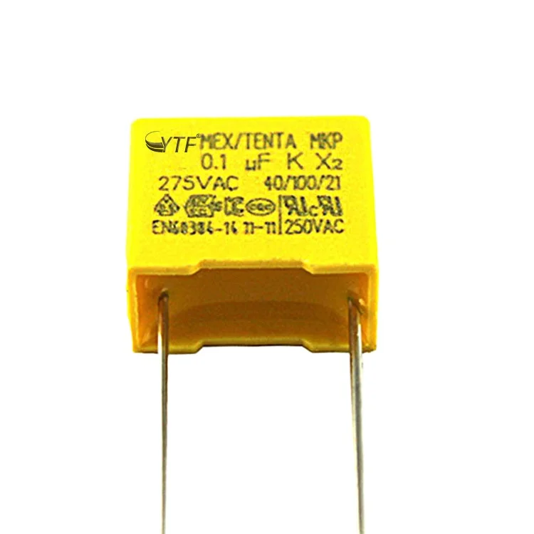 China Supplier Manufacture Supe The Lowest Price 275v Mkp 104k Capacitor X2 Type o.1ufLvchi
