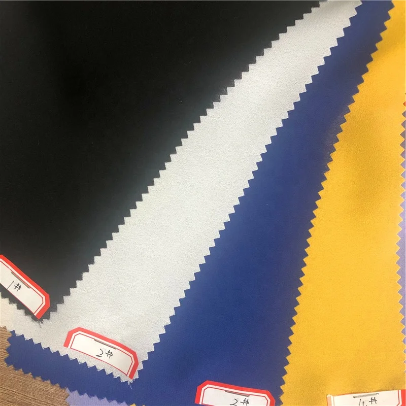 Wholesale fabric and textiles stock lot high twist 75D crepe for clothes, garments, dress, shirts etc.