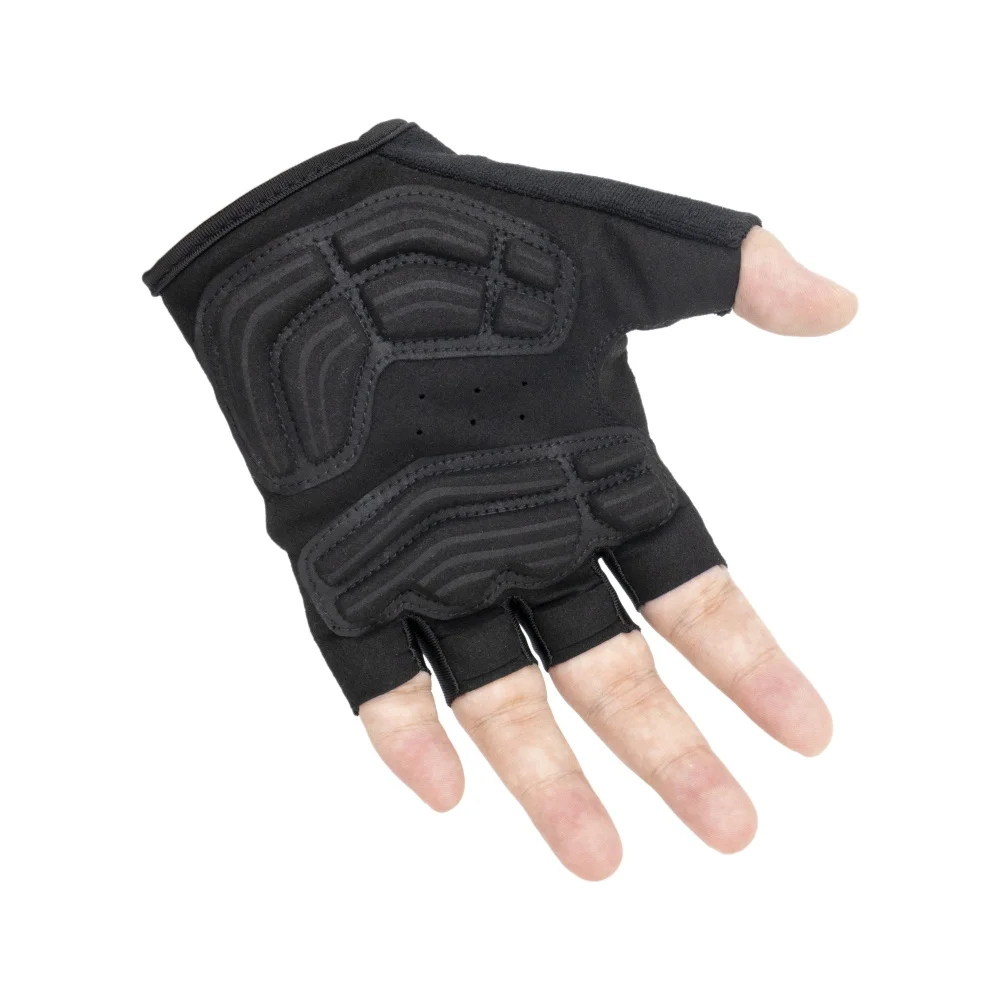 Custom Half Finger Anti Slip Protection Cycling Gloves for Outdoor Bike Riding