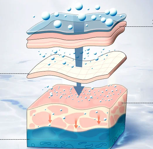 Forehead Microneedling Patch For Wrinkles And Fine Lines Reusable Hydrogel Long Microneedle Patch