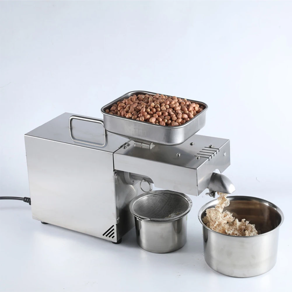 Full Automatic Mini Small, Household Home Use Oil Extraction Making Edible Olive Oil Press Machine/