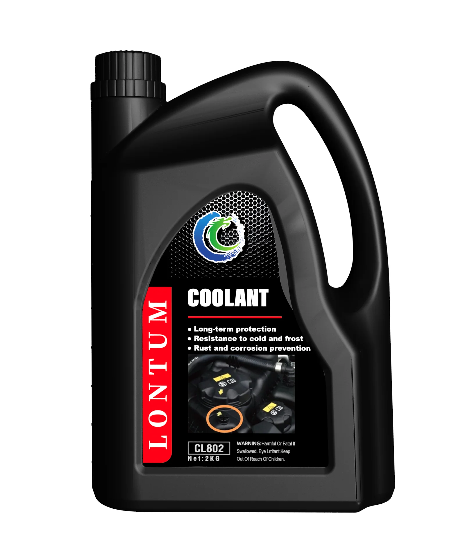 4L Long Life Antifreeze Coolant Engine Radiator Coolant For Car Green Red Blue