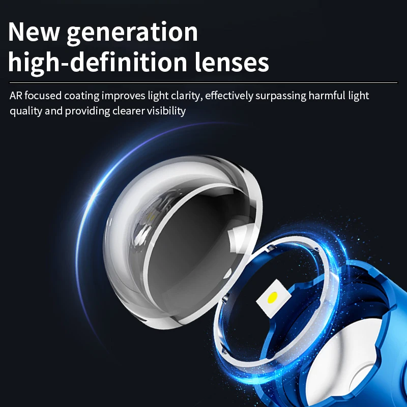 Super bright usb 1000 lumen rechargeable led headlight headlamp for night fishing hiking