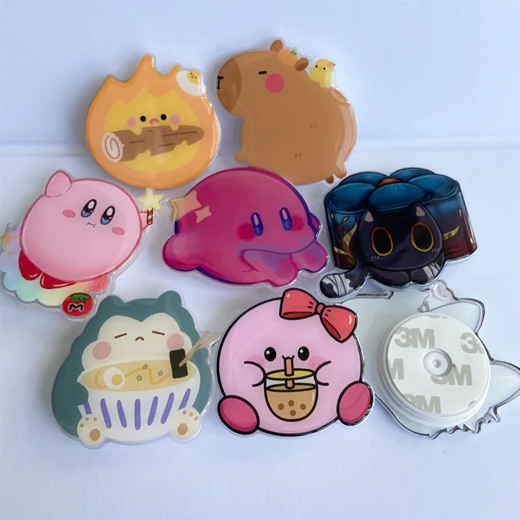 Cartoon Key Chain Photo Customized Anime Charms Hologram Clear Personalized Designer Keychains Custom Acrylic Keychains
