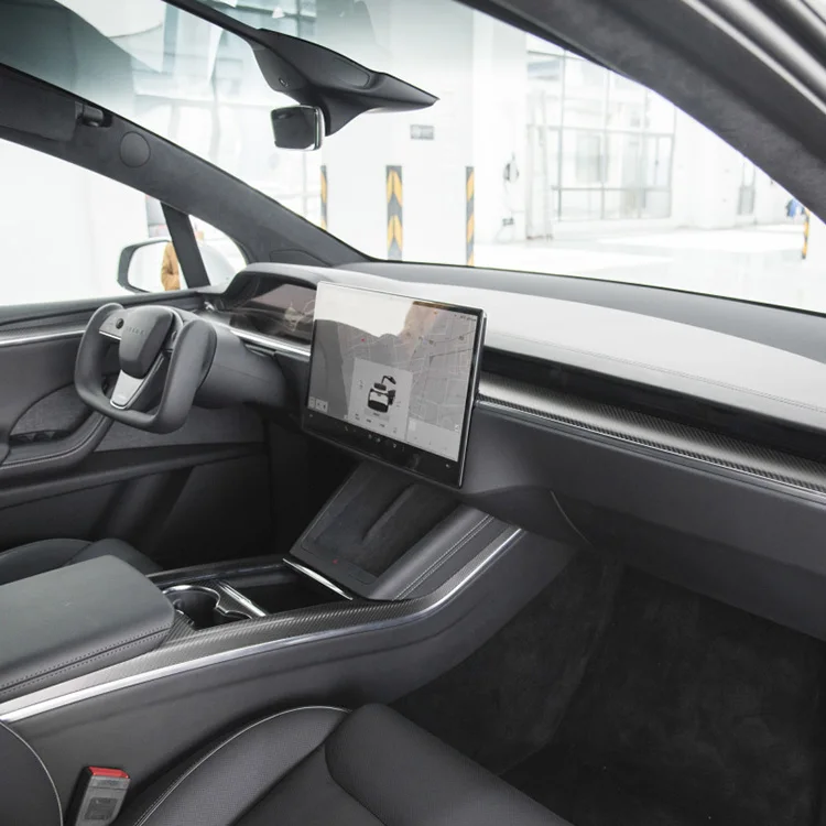 2024 2025 белая модель Tesla x Автоматическая Новая энергия автомобиля внедорожник седан