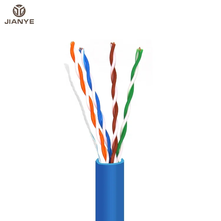  Оптовая продажа от лучшего производителя медный чистый 24AWG витой 4 пары UTP/SFTP патч-корд Cat5e/Cat6 сетевой