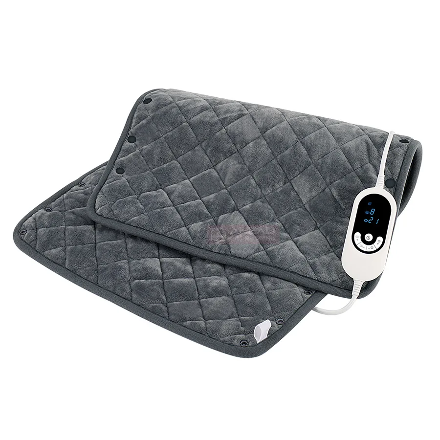 wholesale 33x17 carbon fiber far infrared heating blanket shoulder and neck warm up electric heater warm blanket