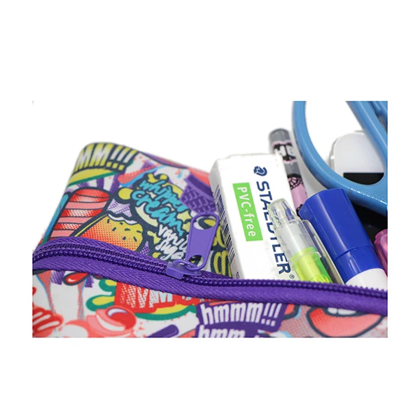Wholesale Custom Cute neoprene printing pencil case