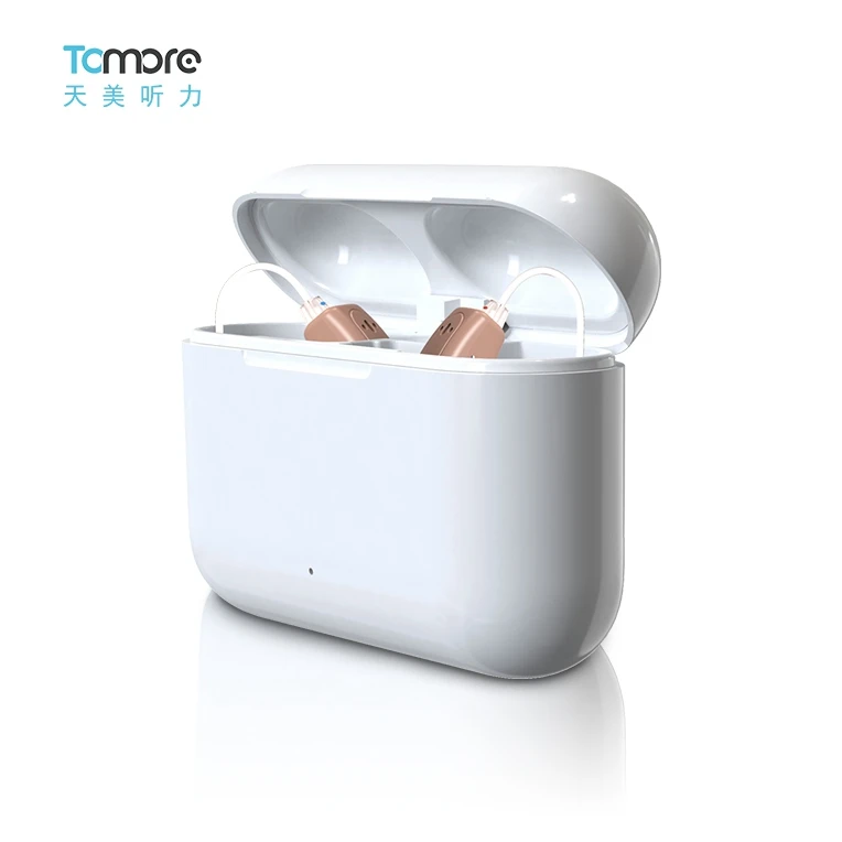 Manufacturer Best Price Hearing Aids For Seniors Hearing Aids Rechargeable Battery Charging Case Hearing Aid