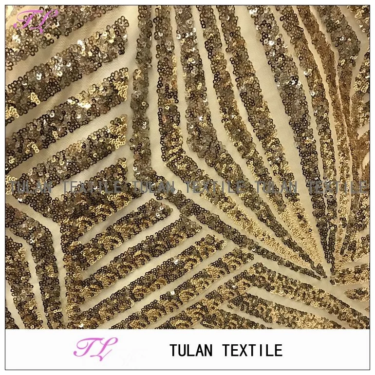 Роскошная золотая вышитая блестящая кружевная Скатерть для свадьбы