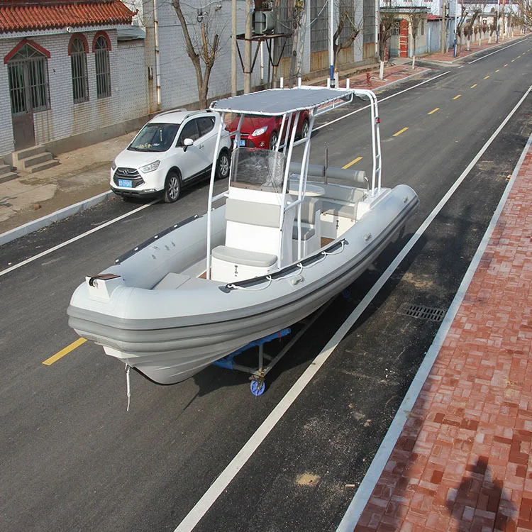 2022 ODM OEM Schlauchboot 8m Speed Rib Rigid Hull Catamaran Pontoon Rubber Dinghy Inflatable Boat