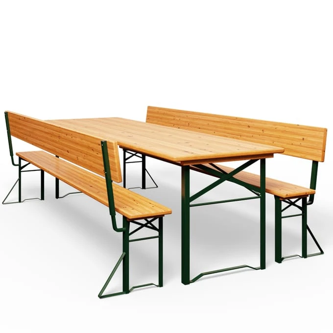 Outdoor Furniture Beer Table Wooden Set and Beach