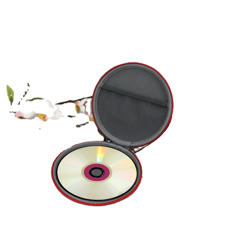 Hot Selling Hard Shell Sturdy CD Case Custom Slideshow DVD EVA Case Documentary Disc Protective Case