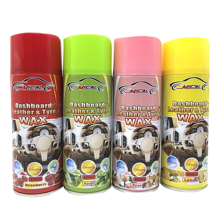 Best Selling Car Dashboard Polish Spray Glossy Plastic Shine Spray Dashboard Polish Wax