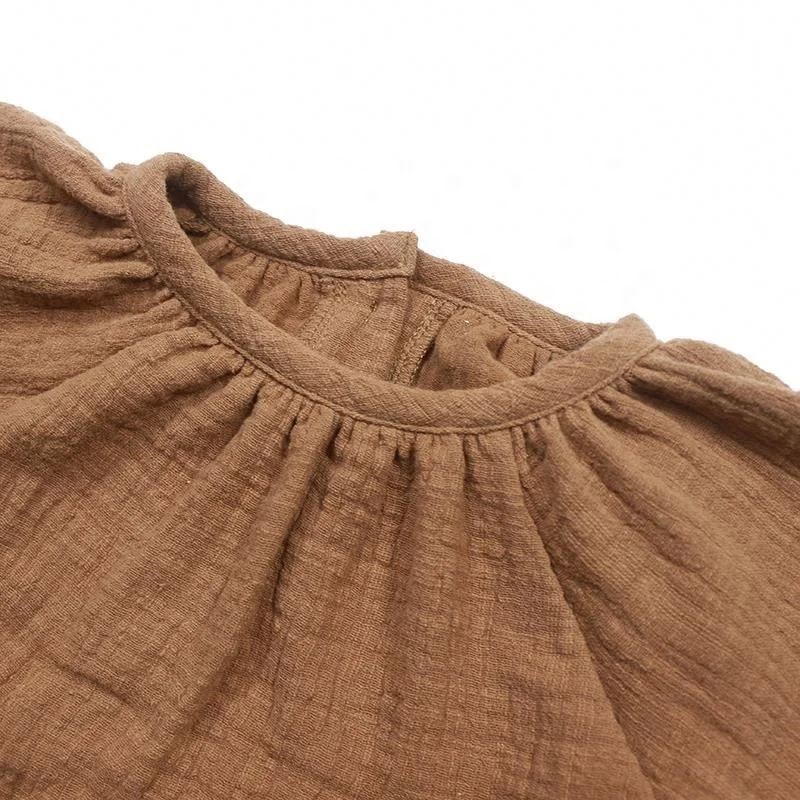 
Trendy Sale Girl Style Blouse Boutique Kids Casual Wear Clothing Button Design Shirt 