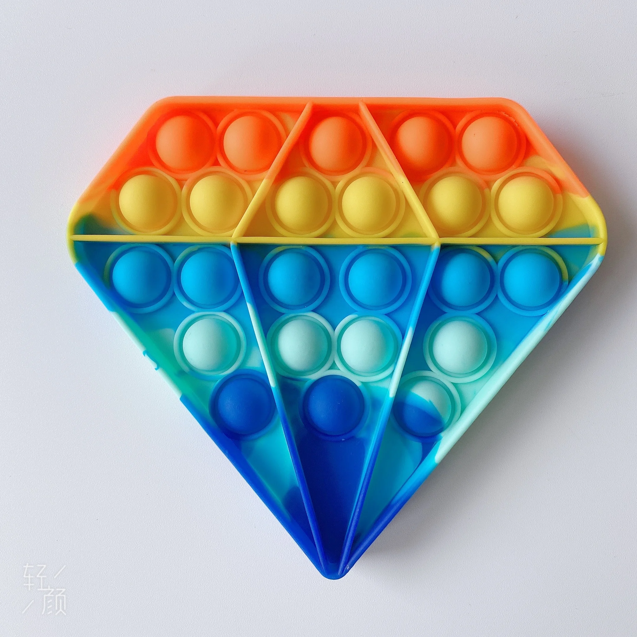  Лидер продаж 2021 игрушки push-pop можно использовать для снятия напряжения любимые детские радужные силиконовые с